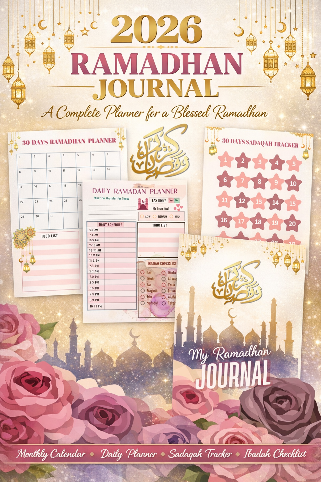 Ramadhan Planner Mockup